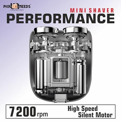 Pick Ur Needs Pick Ur Needs Professional Rechargeable Electric Mini Foil Shaver Beard Trimmer For Men Hair Cutting Cordless Razor Machine