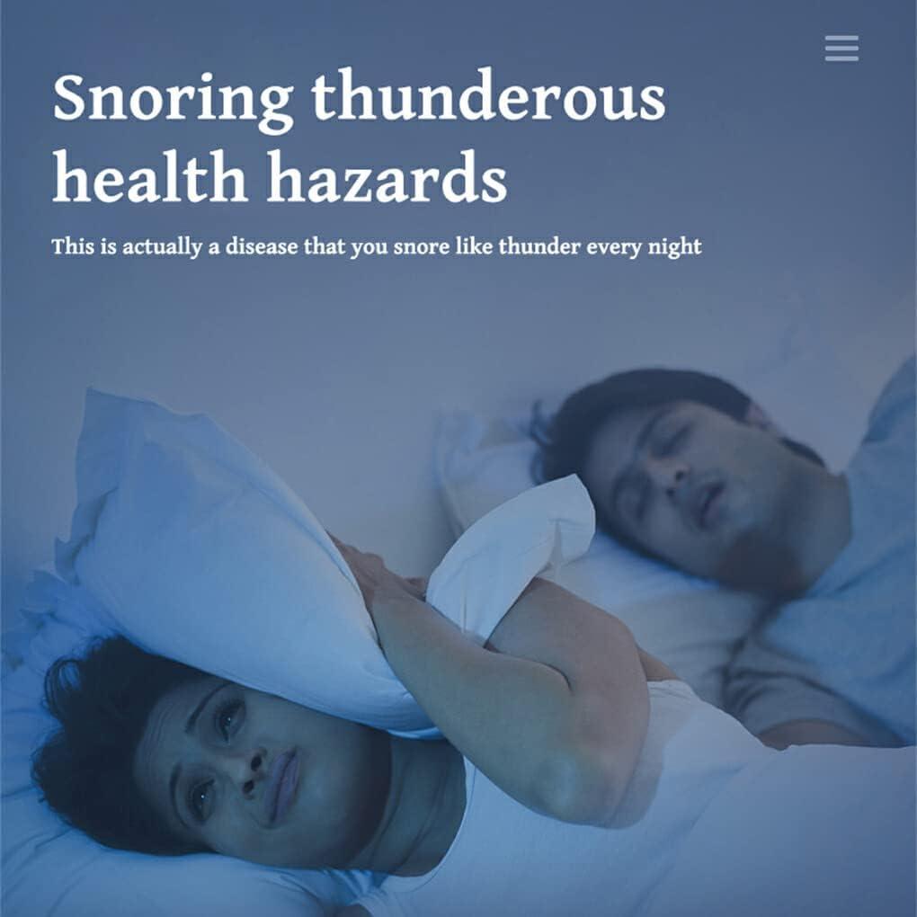 KINETIKITCH Snore Stopping Mouthpiece, Silicone Anti-Snoring Device, Lightweight & Washable, Professional Snoring Guard, Elastic & Portable, Clear Soft Gel for Comfortable Sleep (Black)