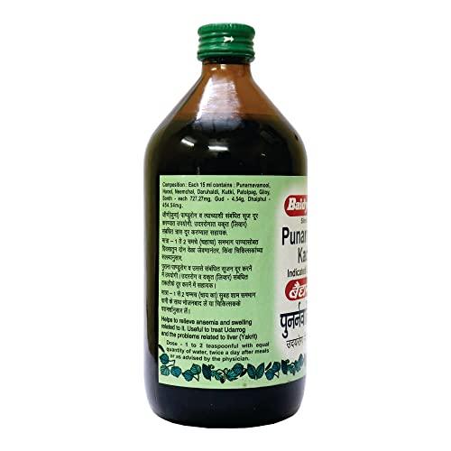 Baidyanath Baidyanath Nagpur Punarnavadi Kadha| For Anemia and liver Support - 450 ml