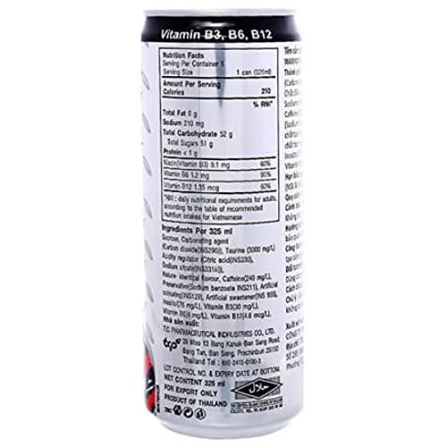 Warrior Warrior Energy Drink Strawberry, 6 x 330 ml