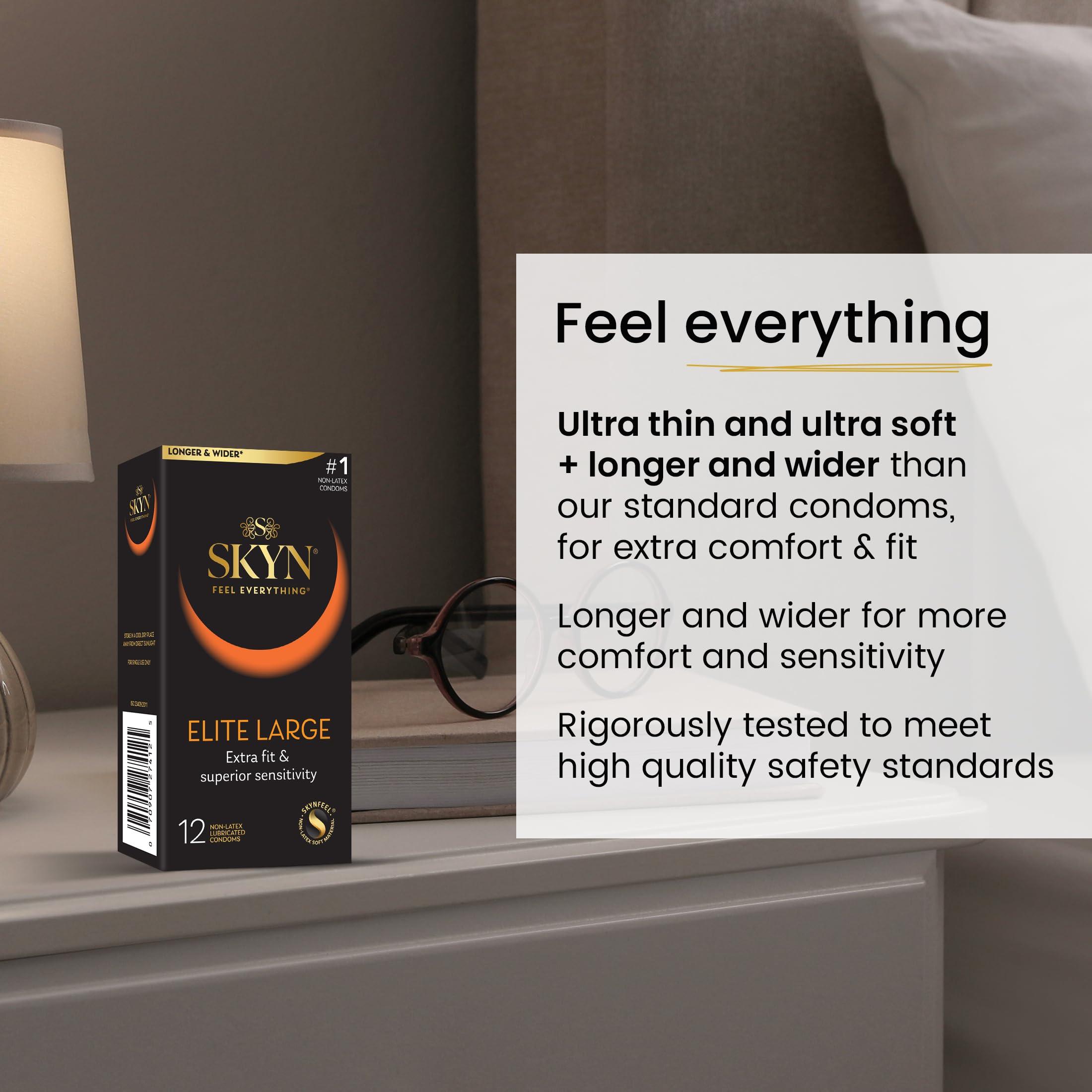 LifeStyles SKYN Lifestyles Large Non-Latex - Box Of 12