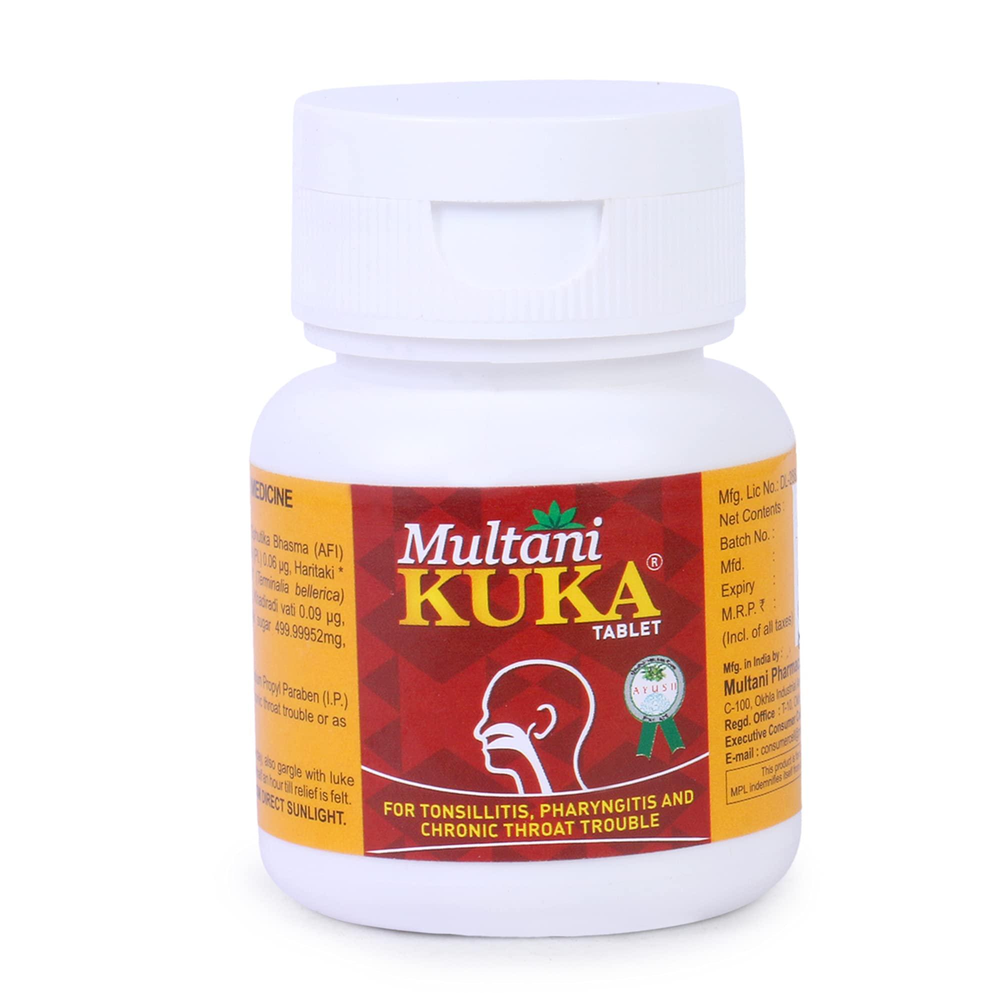 Multani Multani Kuka Tablet 100 Tablet & Multani Kuka Honey Cough Syrup 100 Ml | Combo Pack