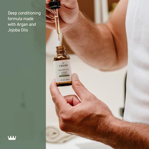 Cremo Cremo Revitalizing Beard Oil, Astonishingly Superior, 1 Ounce Bottle, Forest Blend Scent by Cremo