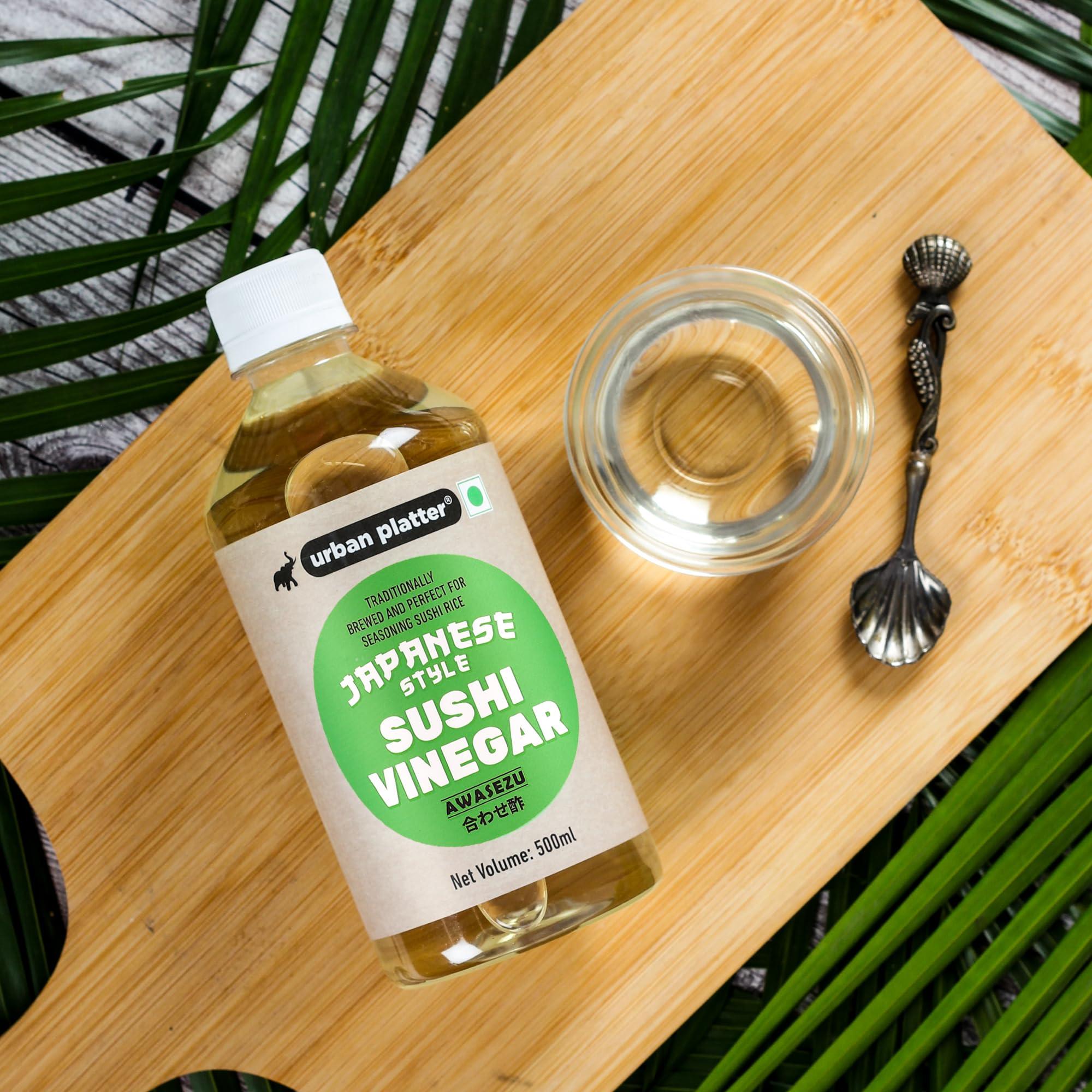 urban platter Urban Platter Japanese Rice Vinegar (Awasezu), 500ml [All Natural Vinegar Traditionally Made and Seasoned] - Perfect for Seasoning Sushi Rice