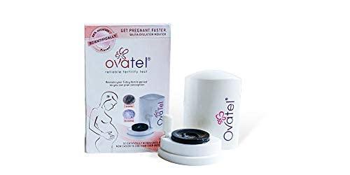 Ovatel Ovatel Saliva Ovulation Monitor (HOME USE) Get Pregnant More Quickly with Reliable HOME USE FERTILITY TEST Medically Proven Reusable Natural Easy to Use and Approved by The US FDA - (White and Pink).