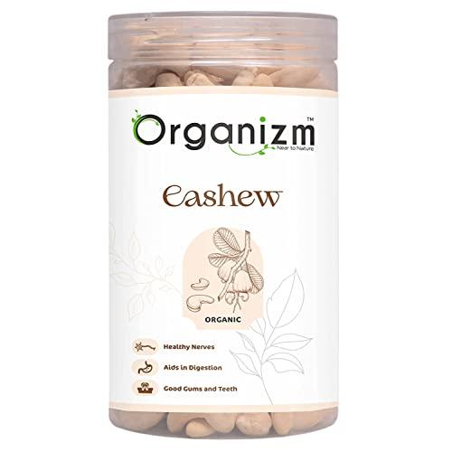 Organizm Organizm Healthy Cashew Almonds & Pista Nuts With High Fiber Gluten Free Organic Dry Fruits For Immunity Booster Kaju Badam (Cashew + Almonds)