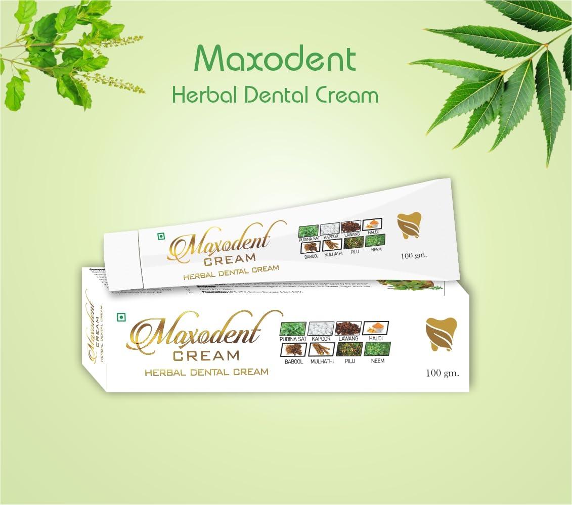 Generic Herbal Dental Cream, Effective Teeth Cleaning Toothpaste, Improves Gum Health, Prevents Cavities, Fresh Breath