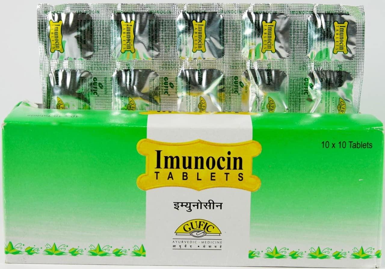 Gufic Biosciences Gufic Imunocin (Immunocin) Tablets, 10tabs (Gufic Healthcare, Gufic Biosciences Limited) (10Tablets, Pack of 2)
