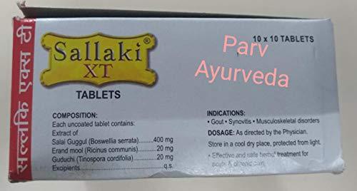 Generic Generic Gufic Sallaki XT Tablets, Red, 10 g, 10 Count, Pack of 5