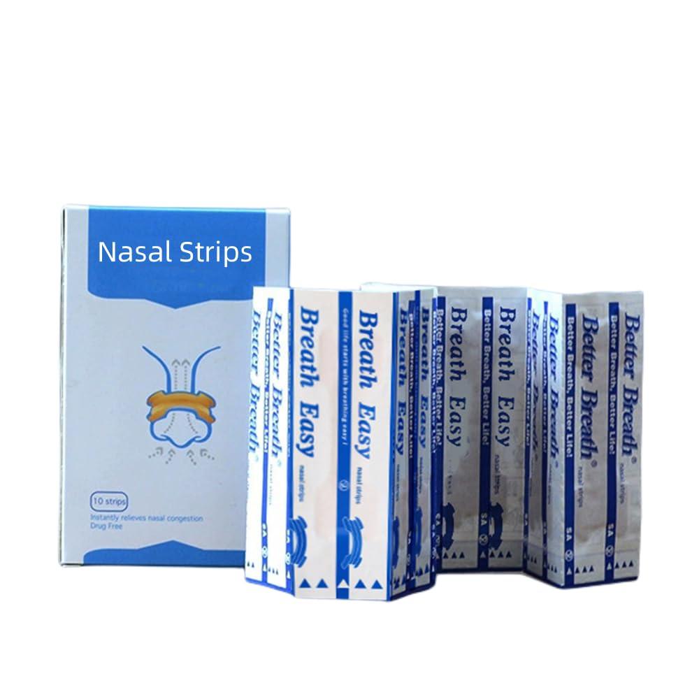 Kofati Better Breath Nose Strip,Nasal strip,nasal strips to reduce snoring,relieve congestion due to colds and allergies original nasal strips to reduce snoring-10PCS