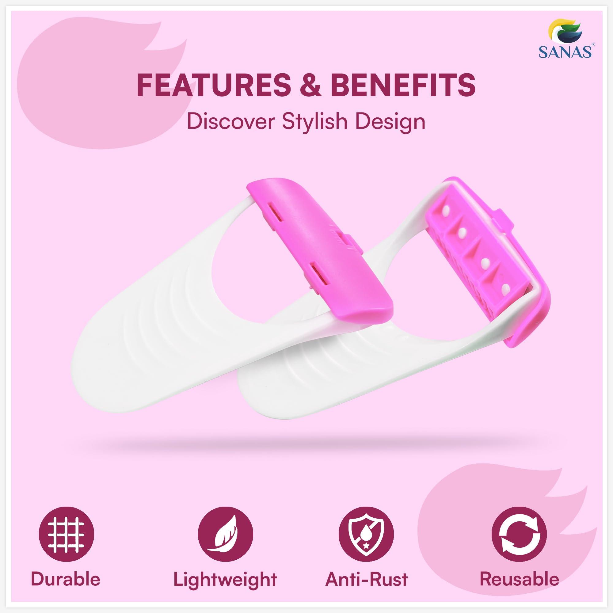 Actifit Actifit Women's Disposable Plastic Hair Razor & Bikini Shaving Razor For Women- Pack Of 1 (6 Pcs)