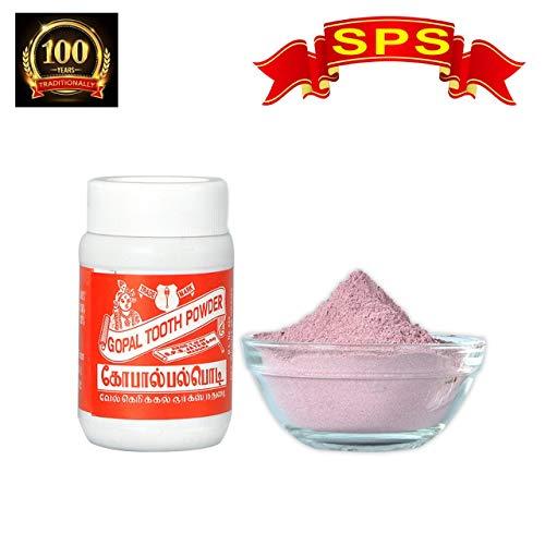 GOPAL Gopal Tooth Powder Natural Dental Cleanser treating Gum Bleeding, Bad Smell and Brushing Teeth - 50gm - Pack of 10