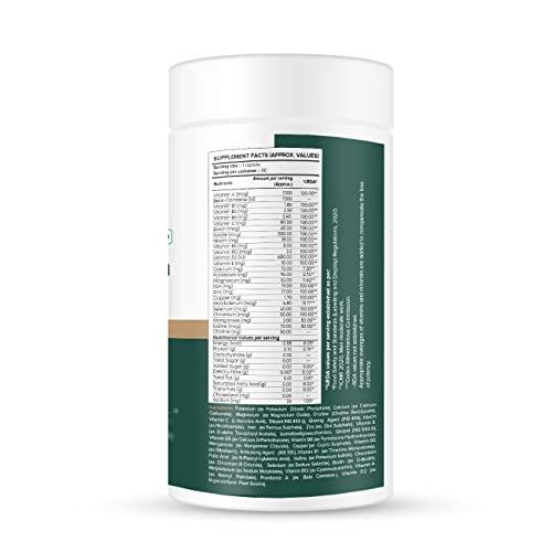 HerbalCart HerbalCart Multivitamin with 25 Essential Nutrients, Antioxidants, Minerals, and Vitamins A, B, C, D (500mg/Serving)