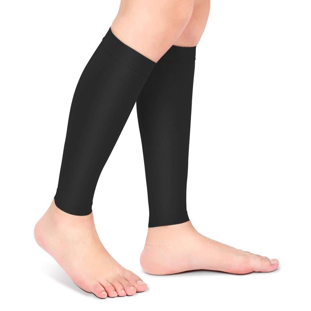 Vbest life Vbest life 1 Pair Sports Compressiong Socks Calf Sleeves with Two-Stage Elastic Socks in varicose Vein for Men and Women Pain Relief(XL-Black)