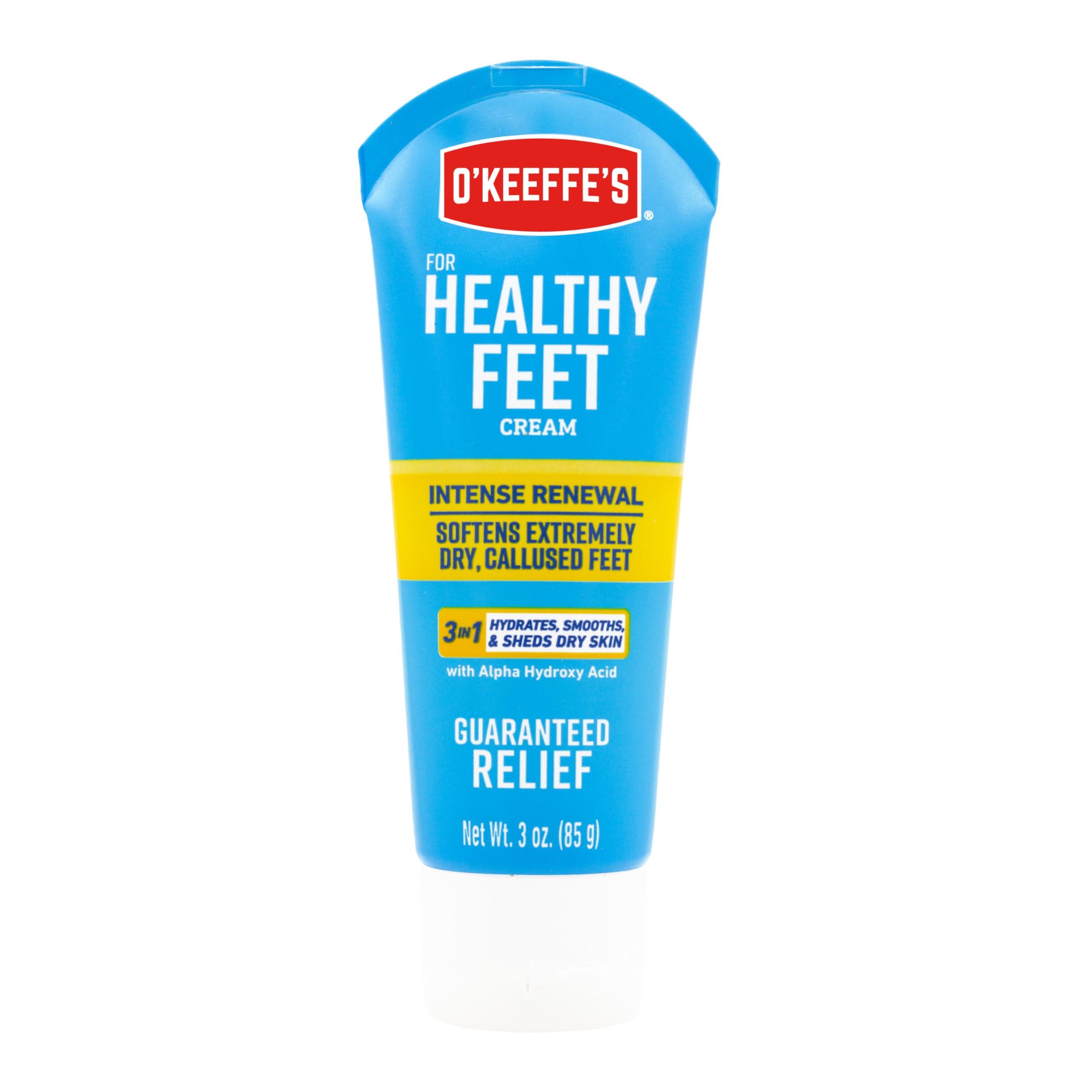 O'Keeffe's O\'Keeffe\'s K0400008 Healthy Feet Exfoliating Foot Cream, 3 ounce Tube