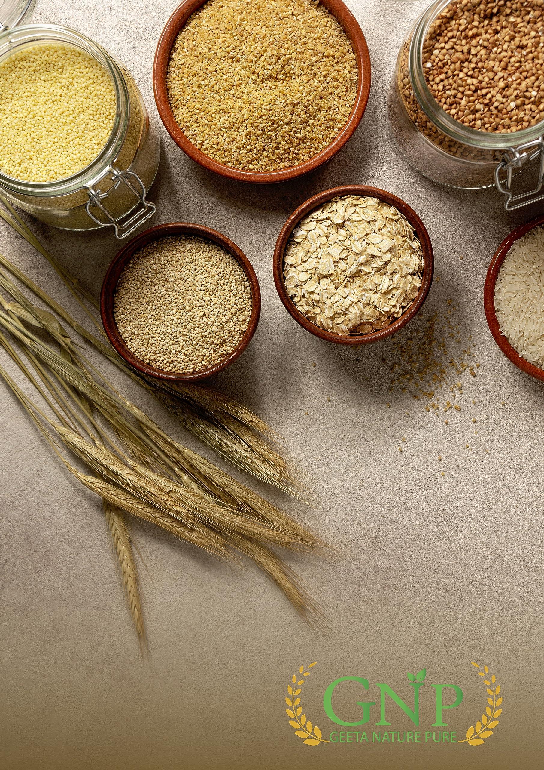 GEETA NATURE PURE Geeta Nature Pure Bajra Daliya/Pearl Millet Porridge (Healty Grains, Gluten free, immunity builder Dalia) (Pack of 3) (1 kg)