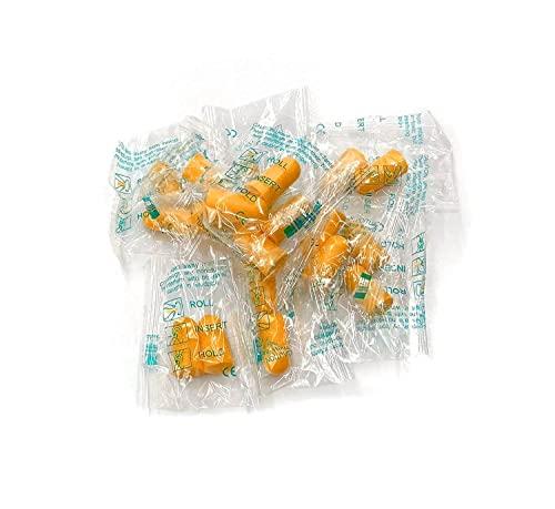 James International Soft Foam Ear Plugs Travel Sleep Prevention Earplugs Noise Reduction For Noise, Meditation, Studying, Live Concert, Yoga, Travel (5 Pair Foam Skin)
