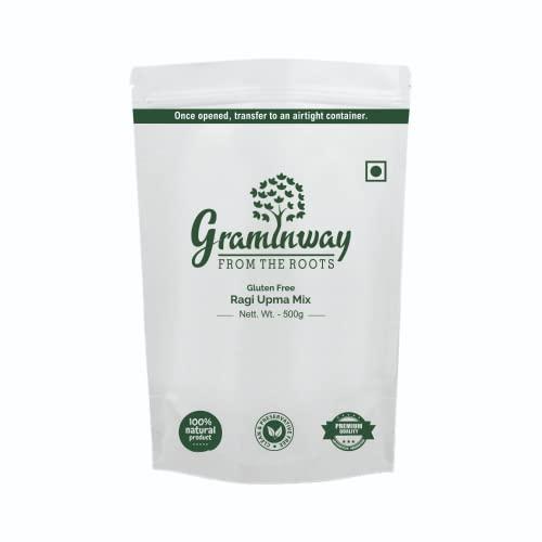 GRAMINWAY - FROM THE ROOTS GRAMINWAY - FROM THE ROOTS Gluten Free Ragi Upma Mix 500g