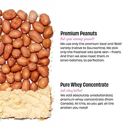 The Whole Truth The Whole Truth - Supersaver | Unsweetened Protein Peanut Butter | Pack of 2 | 1850g | Crunchy | No Added Sugar | No Artificial Sweeteners | Gluten Free | No Preservatives | 100% Natural