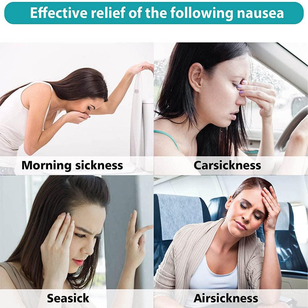 Patcheal Patcheal Motion Sickness Patch,Relieves Car Travel sickness Prevents Nausea, Dizziness and Vomiting, All Natural, No side effects - Pack of 10 Patches