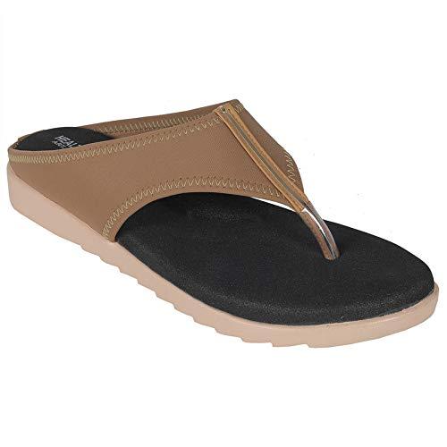 HEALTH FIT HEALTH FIT Ortho & Diabetic Soft Women's Slippers UK-10 Sultan New