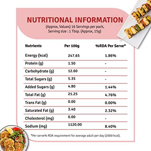 VEEBA Veeba Tandoori Mayonnaise, 250g