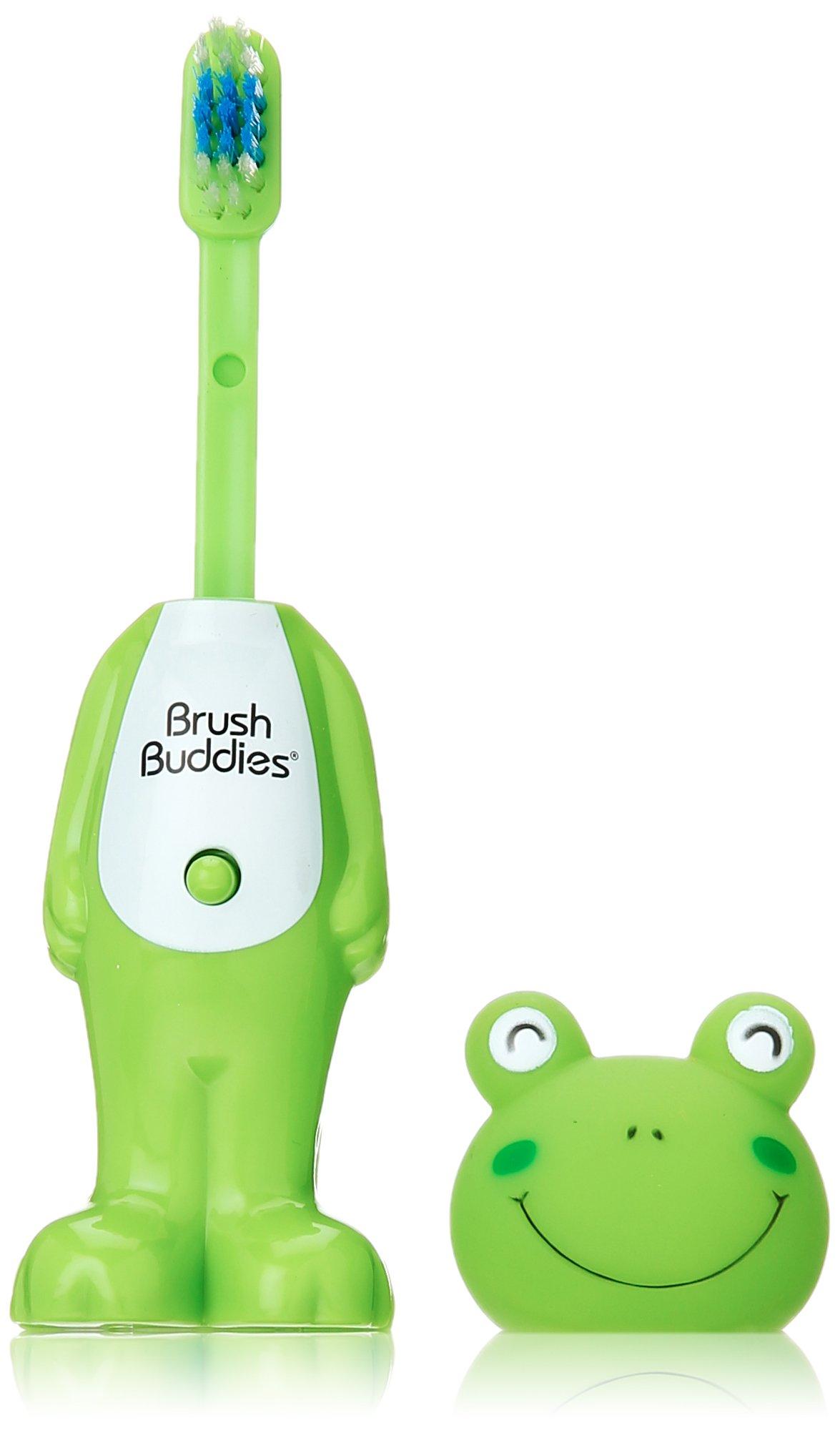 Brush Buddies Brush Buddies Poppin Leapin' Louie Soft Brush (Green)