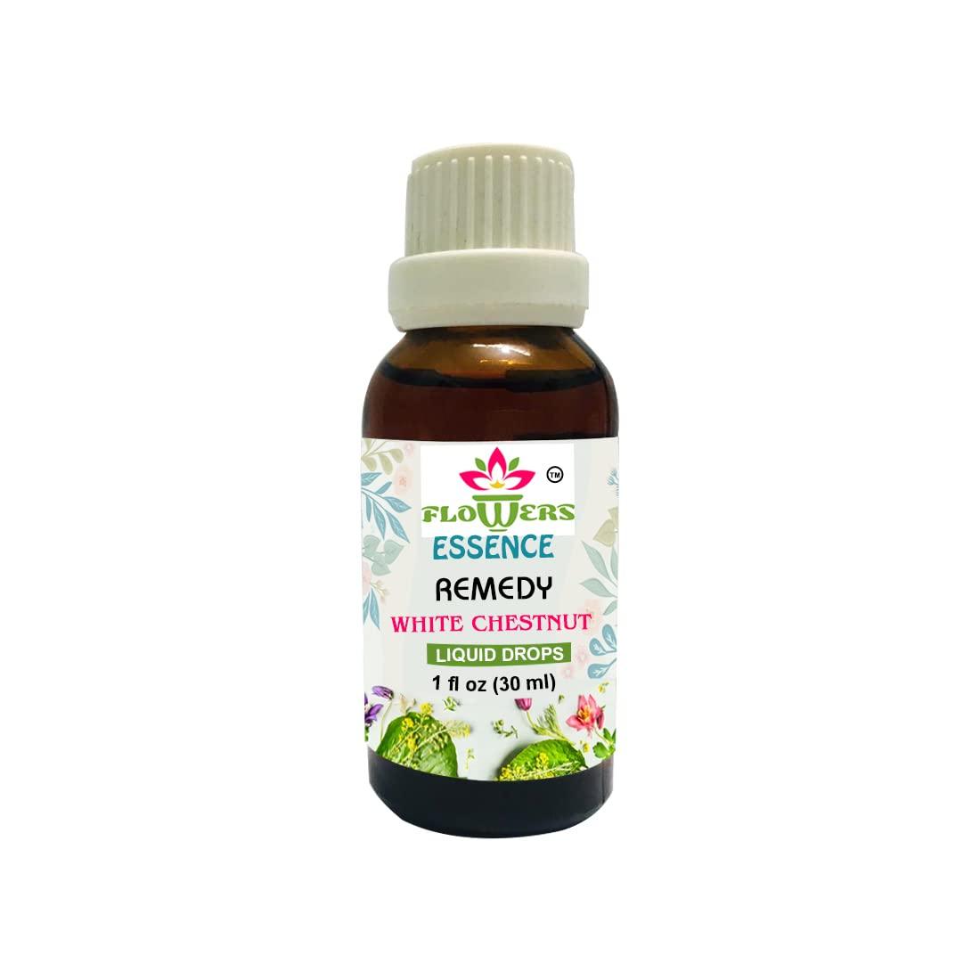 Shop Homeo & Herbal White-Chestnut 60ml - Bach Flower Remedies prepared from the Organic Concentrate (NOT A HOMEOPATHIC MEDICINE)