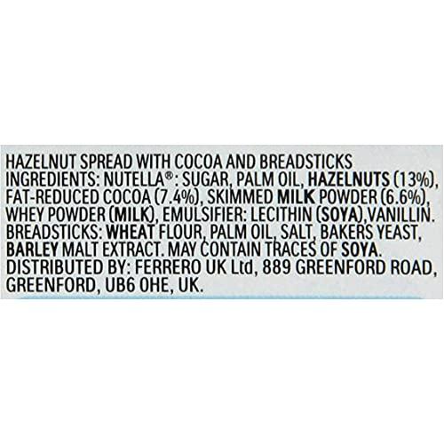 Nutella Nutella & Go Hazelnut Spread & Pretzels Sticks, 48 g