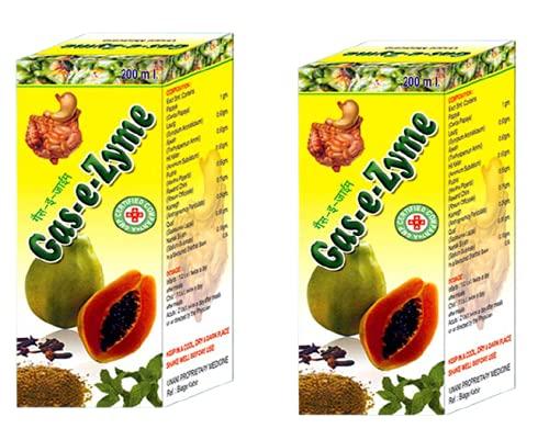 AKA A.K.A. Chemicals GAS-E-ZYME Syrup For Digestive System 200ml - Pack of 2