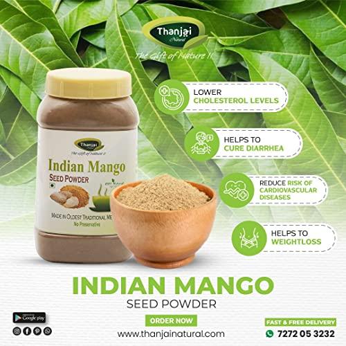 Thanjai Natural Thanjai Natural 500Grams Mango Seed Powder 100% Natural, Made in Oldest Traditional Method, No Preservatives