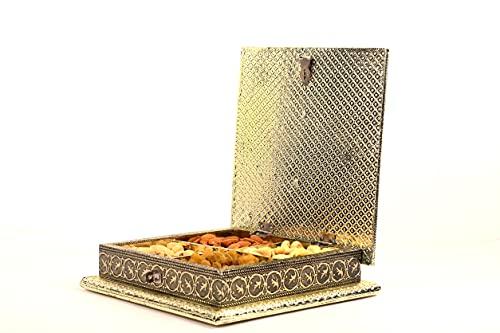 SHRI JAIN GROCERY SHRI Jain Grocery Gift Box/Hampers Dry Fruits Items (75 gm Each) (Cashew, Almonds, Raisins and Pista)
