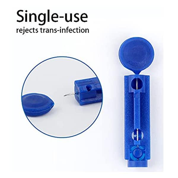 Recombigen Recombigen Round Lancet Needle Glucometer Lancets (Made in India) (500 Qty)