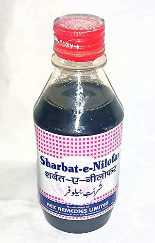 Rex Remedies Rex Remedies Sharbat Nilofar (Lotus Syrup 200ml Pack of 3) Comes with shandaar Rose Water