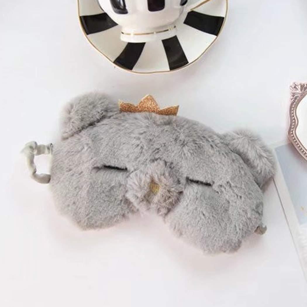 Fascigirl Fascigirl Lovely Portable Plush Cute Pig Sleeping Eye Cover Decoration Sleeping Mask Blindfold Mask