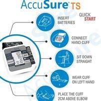 AccuSure AccuSure TS Blood Pressure Automatic Monitoring System, White