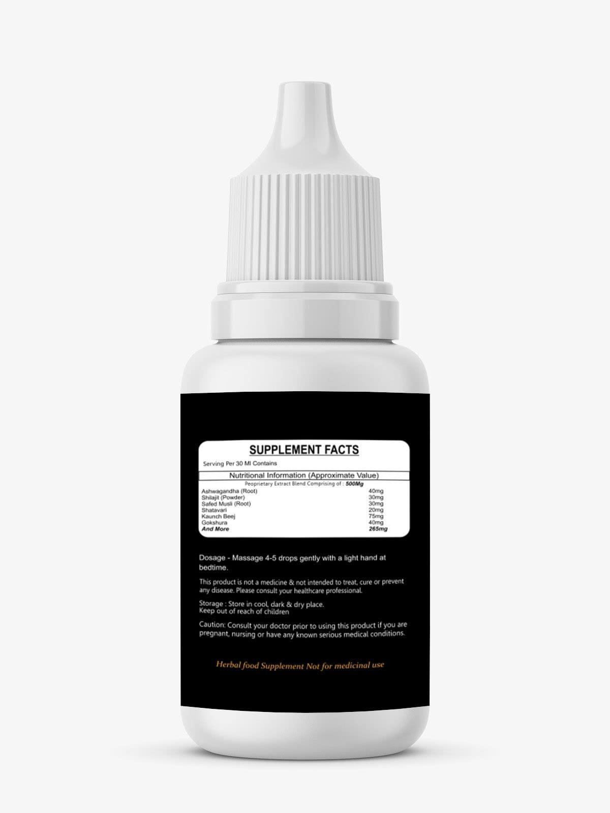 Herbstar Herbstar Gold Cobra Increase Testostrone Boosts Energy | Increase Strength (30ML)