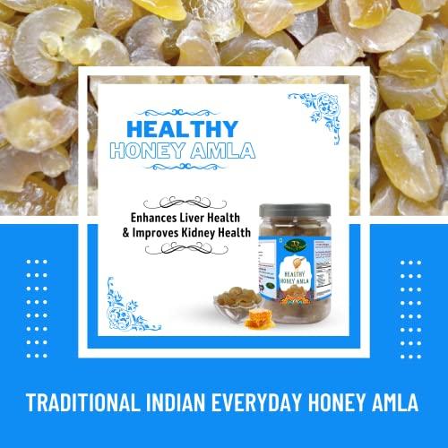 J J crunch N munch J J crunch N munch Honey Amla Candy Purely Honey Processed Sugar-free Dry Amla Candy Best For Eyes, Hairs Low-Calorie Dry Fruit Snack And 100% Natural Honey Sweetened Snack(Pack of 250 Gm)