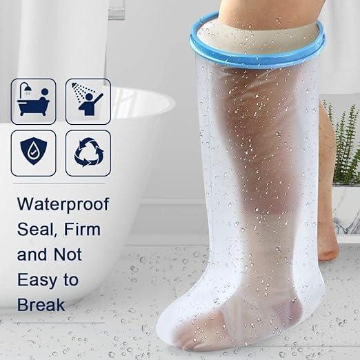 JAMBUVANTI JAMBUVANTI Waterproof Cast Covers for Shower Leg Protector to Keeps Dry of Wounds, Bandage, Dressing Watertight Shower Cast Shower Protector, ound Protector for Broken Leg, Knee, Foot, Ankle,Burns