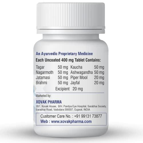 XOVAK PHARMA Xovak Pharma | Ayurvedic Parkikyor Helps Naturally (60 Tablets) (Pack of 4)