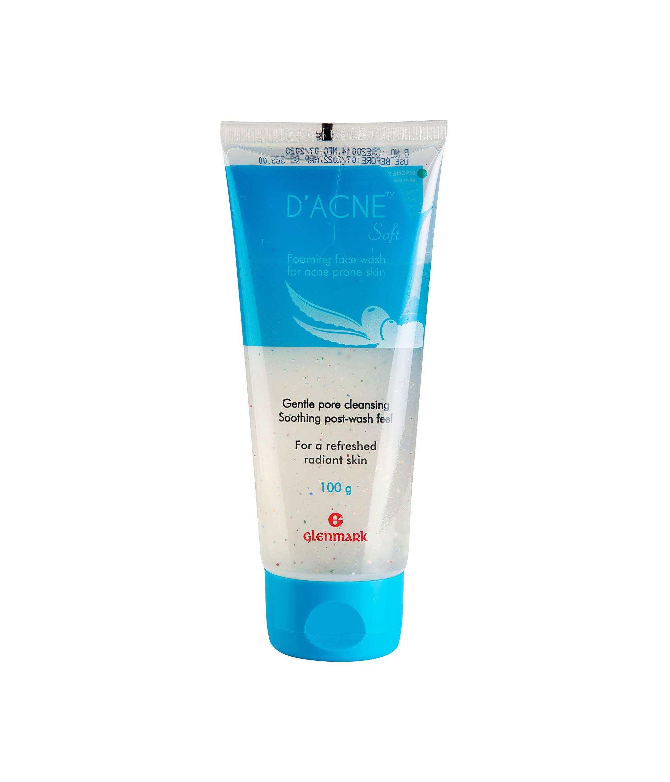 D Acne D ACNE SOFT - Tube of 100g Foaming Facewash