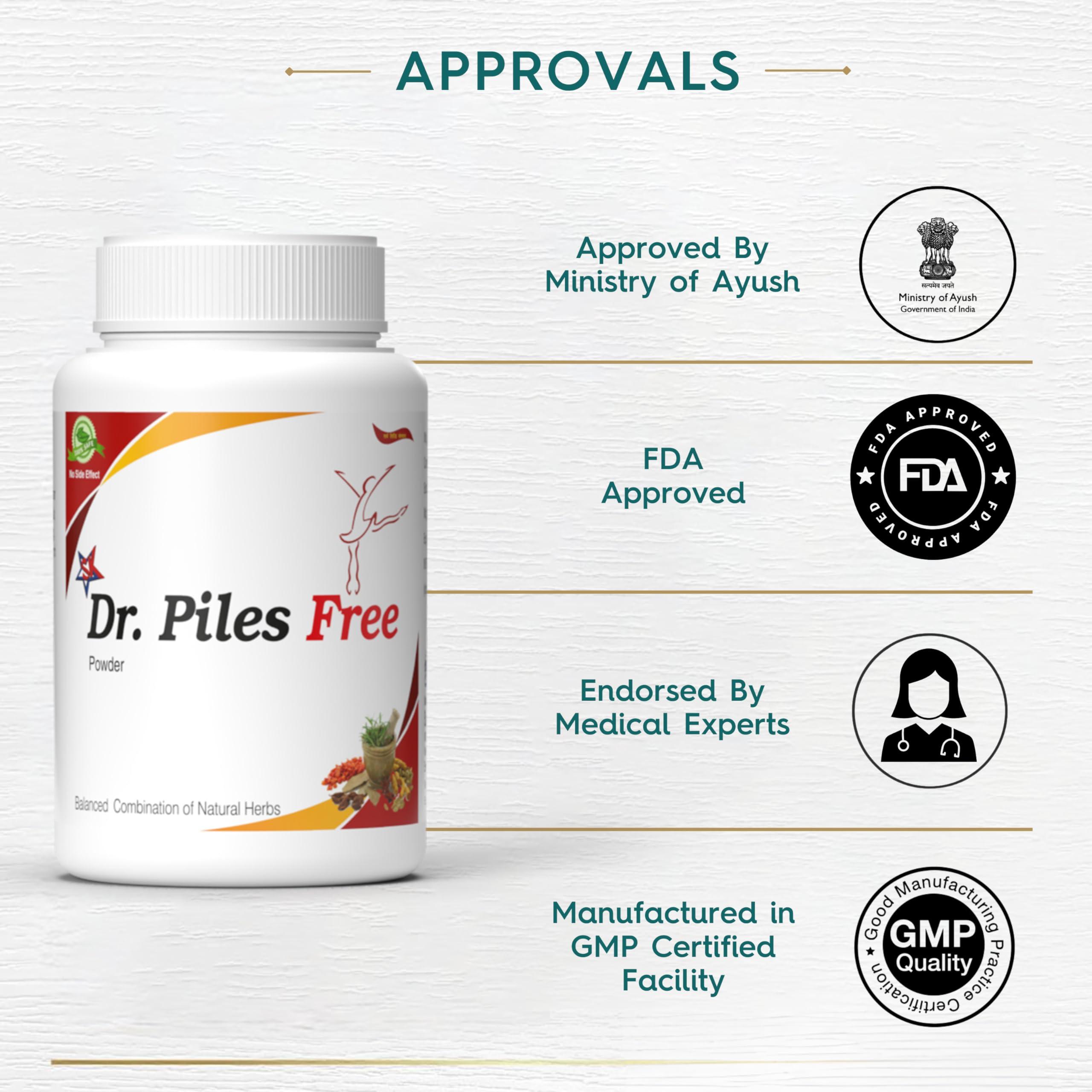 8848 8848 Dr Piles Free Herbal Remedy | Powder | Capsule | Oil (Pack of 1)