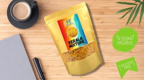 Best Cart-Happy shopping Kerala Spicy Mixture 250 Grams Tea Time Peanut Mixture From Kochi | Savoury Snack with Curry leaves, boondhi, sev and peanuts Snacks (250 GRAMS)