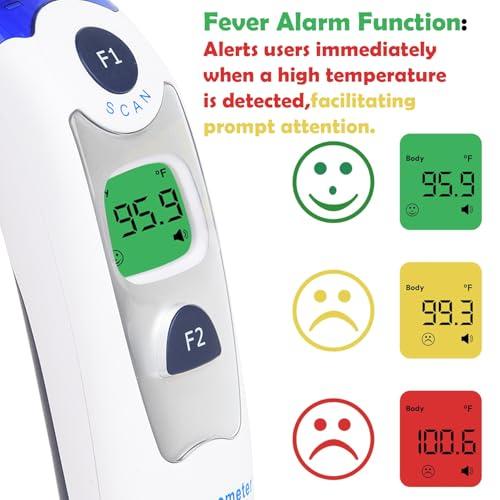 BPL Medical Technologies BPL Medical Technologies Accu Digit Non Contact Dual Infrared Thermometer, Multi-Purpose, Wide Range (White)
