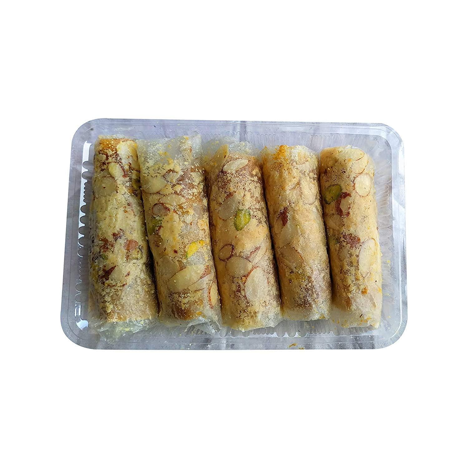 VEDANK VEDANK Diwali Special Combo Atreyapuram Sugar Pootharekulu-5pic, Jaggery Pootharekulu-5pic, Dry Fruit Pootharekulu-5pic, and Mamidi Tandra-450grams