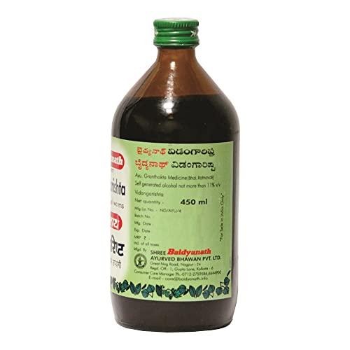 Baidyanath Baidyanath Vidangarishta-450 Ml (Pack Of 2)