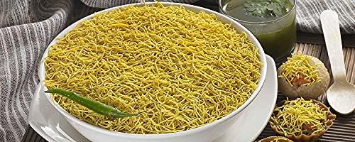 SVE SIDDHI VINAYAK ENTERPRISES SVE Nylon Sev Farsan Crispy Sev, BHEL,CHAAT and SEVPURI (Non Spicy), 1kg