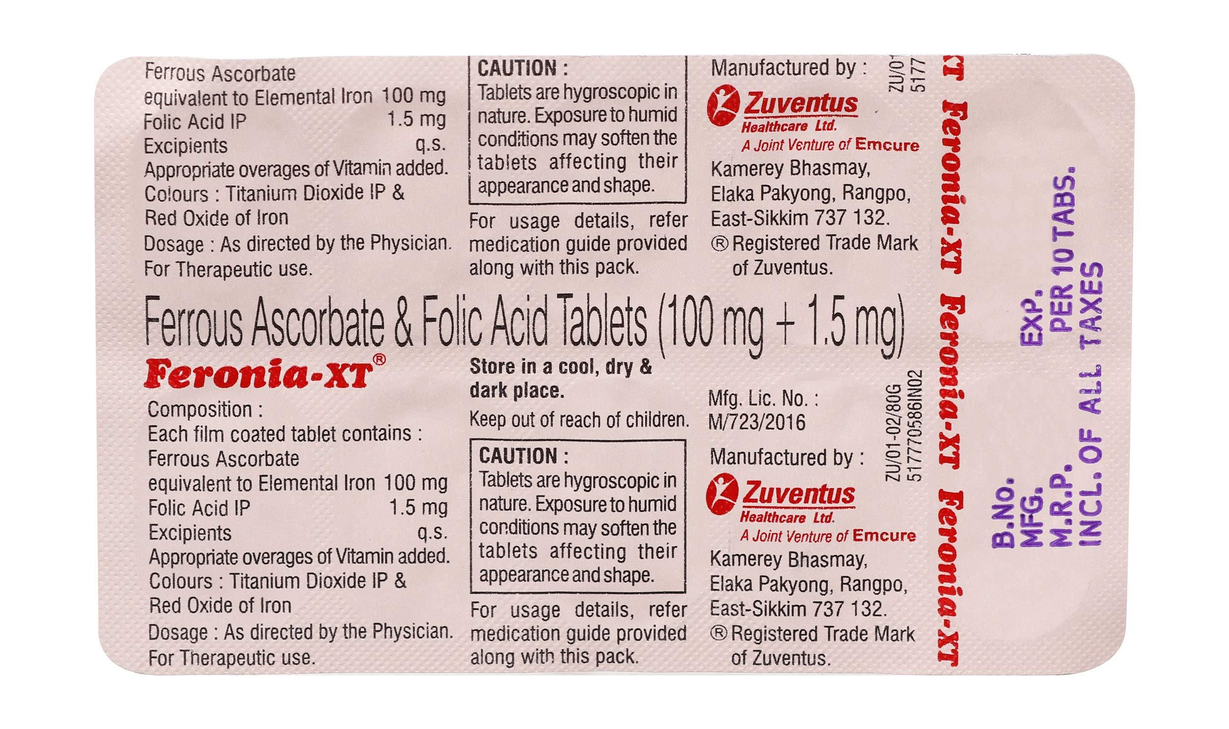 Feronia Feronia XT Tablets 10\'S