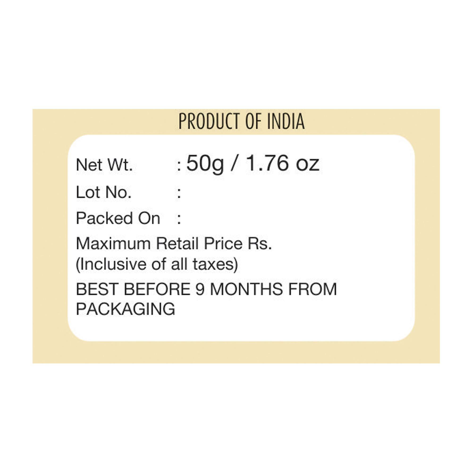 Suhana Suhana Masale - Veg Biryani Spice Mix 50g Pouch | A complete Spice Mix Just Add Vegetables | Serves 4 Person