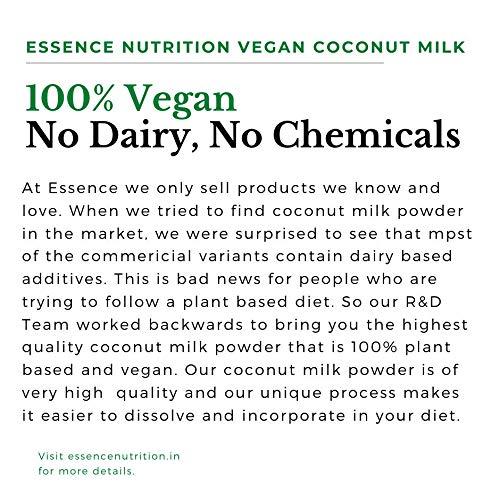 Essence Nutrition Essence Nutrition Vegan Coconut Milk Powder (250 Grams) - Plant Based Milk Powder - Vegan & Natural